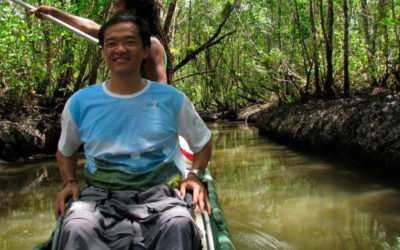 Agências investem em viagens para deficientes físicos que incluem rafting e rapel e até guias preparados para carregá-los no colo