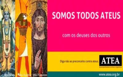 Associação Brasileira de Ateus e Agnósticos (ATEA) faz campanha contra preconceito