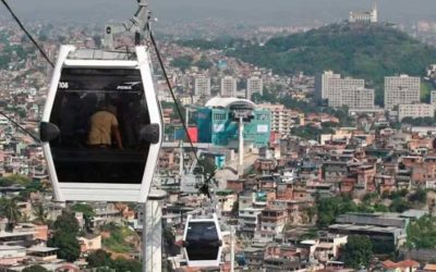 Teleférico do Morro do Alemão proporciona acessibilidade e vira atração turística