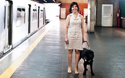 A advogada que mudou as regras para cegos usuários de cão-guia no Metrô de São Paulo