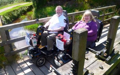 Scooters For Disabled Provided At Greenock Cut Centre