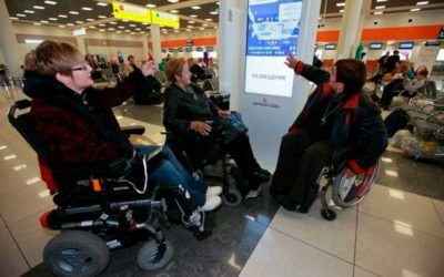 Deficientes físicos ganham sala especial no Aeroporto Sheremetyevo na Rússia