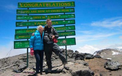 Blind woman from Harrow climbs Mount Kilimanjaro to raise money for Parkinson’s UK
