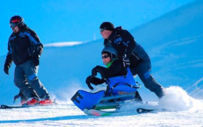 Instructora de Esquel participará en Jornada de Esquí Adaptado