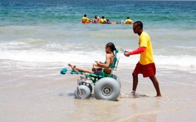 In Trinidad and Tobago, Wheelchairs for the Water