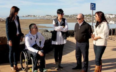 Tías anuncia una inversión de 250.000 euros para hacer accesible Playa Grande