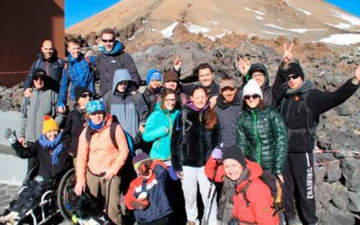 El afán de superación llega al Teide