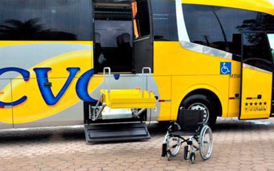 Ônibus adaptado para passageiros com mobilidade reduzida será apresentado no Workshop CVC