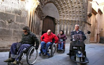 Personas con discapacidad formadas como guías turísticos mostrarán Tudela a visitantes del País Vasco