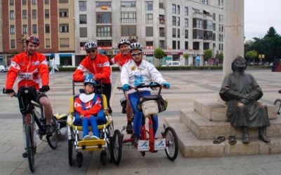 Un digno periplo estival. Un grupo de seis discapacitados podrán hacer el camino de Santiago.