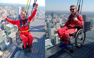 CN Tower Launches Accessible Wheelchair EdgeWalk Experience with Paralympian Rick Hansen