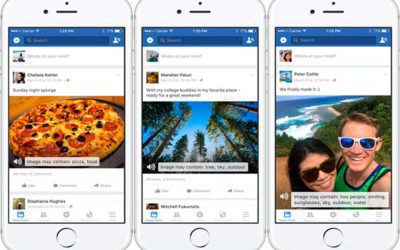 Facebook fará legendas automáticas de fotos para pessoas com deficiência visual