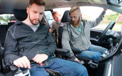 Paralyzed brothers pick up customized minivan after strangers raise $80,000