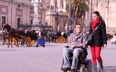 Accessible tourism in Seville without architectural barriers for people with disabilities