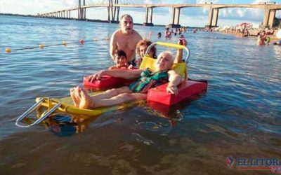 Experiencia de inclusión en las playas