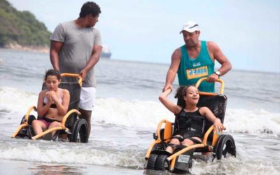 Praia de Bertioga lidera ranking de acessibilidade no litoral paulista