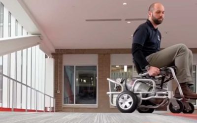 Every Kid Can Enjoy a Day at the Waterpark With This Air-Powered Wheelchair