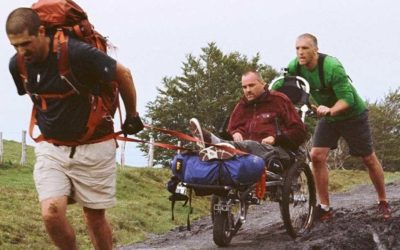 ‘I’ll push you’: Man pushes best friend in wheelchair 500 miles across Spain