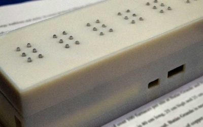 Tradutor portátil do MIT cria textos em Braille em tempo real