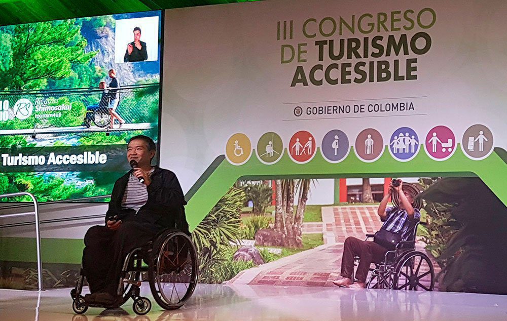 Congresso de Turismo Acessível em Bogotá, Colômbia. Álbum de fotos e vídeos.