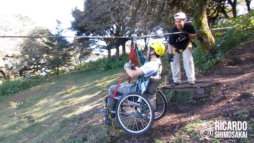 Man climbs CN Tower steps in wheelchair