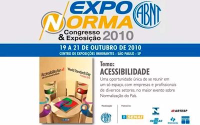 EXPONORMA 2010 – Grande evento da ABNT, este ano com a temática Acessibilidade