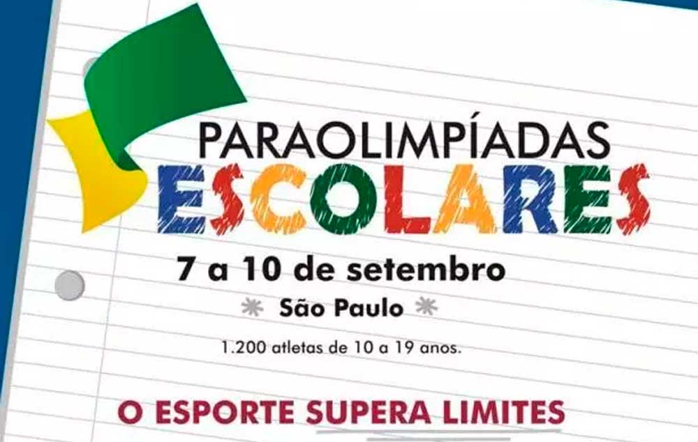 Paraolimpíadas Escolares – Mais de 1.200 atletas de 21 Estados disputam competição em SP