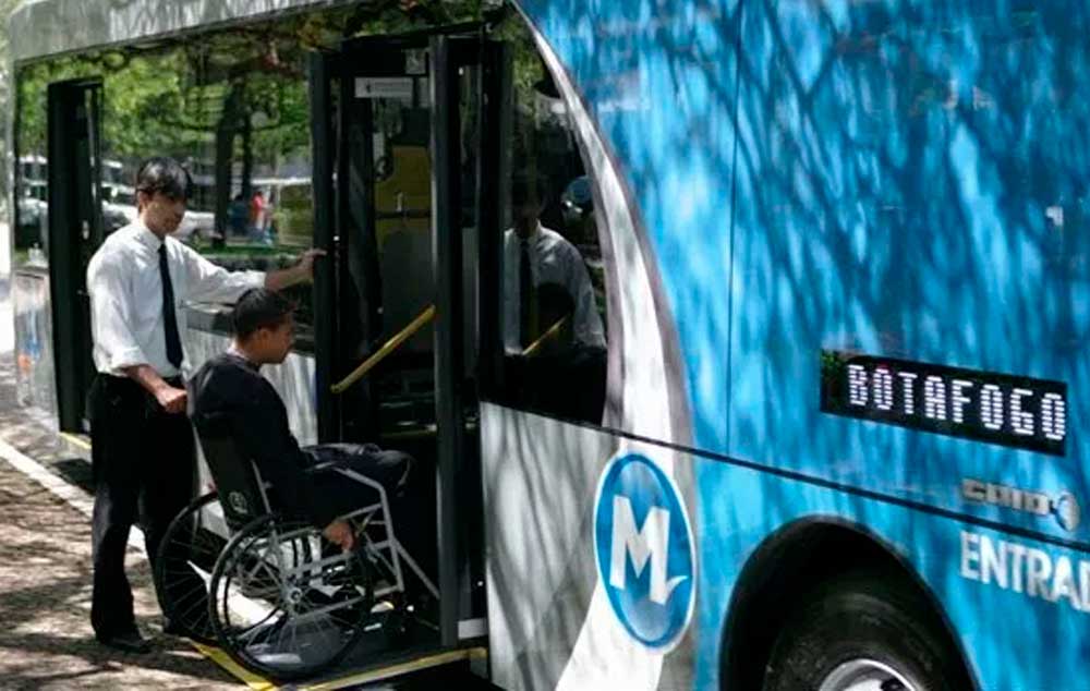 Metrô Rio disponibiliza ônibus de integração com acessibilidade