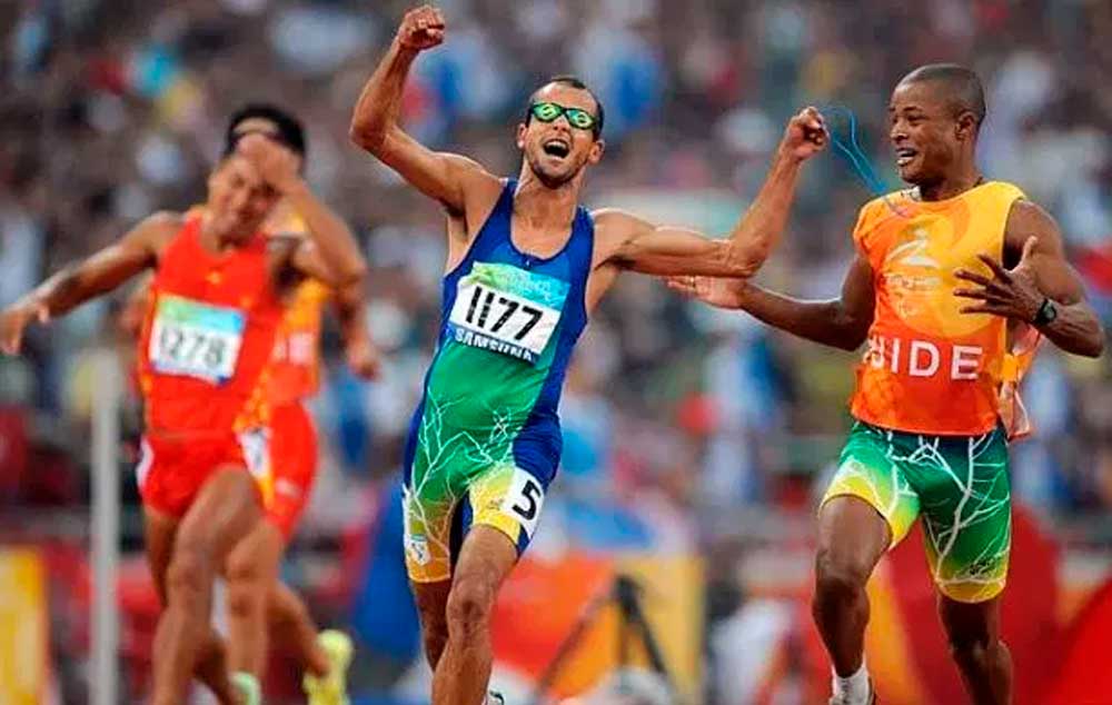 Atletismo paraolímpico. Modalidade que mais rendeu medalhas ao Brasil.