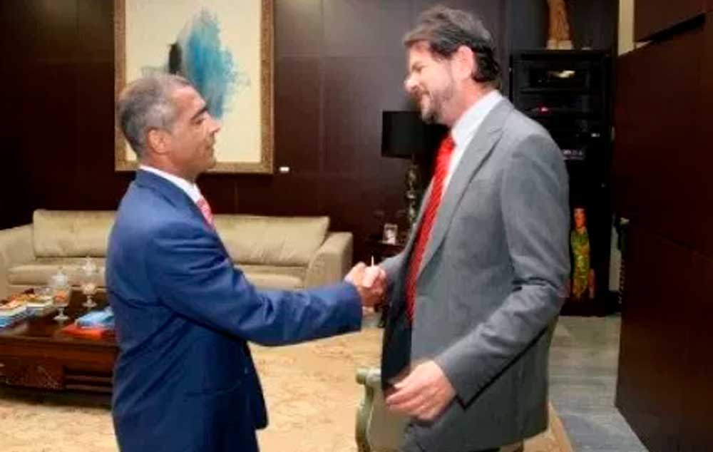 Romário visita Fortaleza e fala sobre juventude e acessibilidade na Copa de 2014