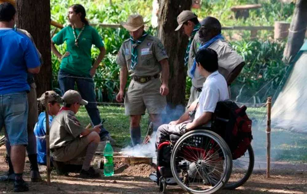 As pessoas com deficiência no Movimento Escoteiro Brasileiro