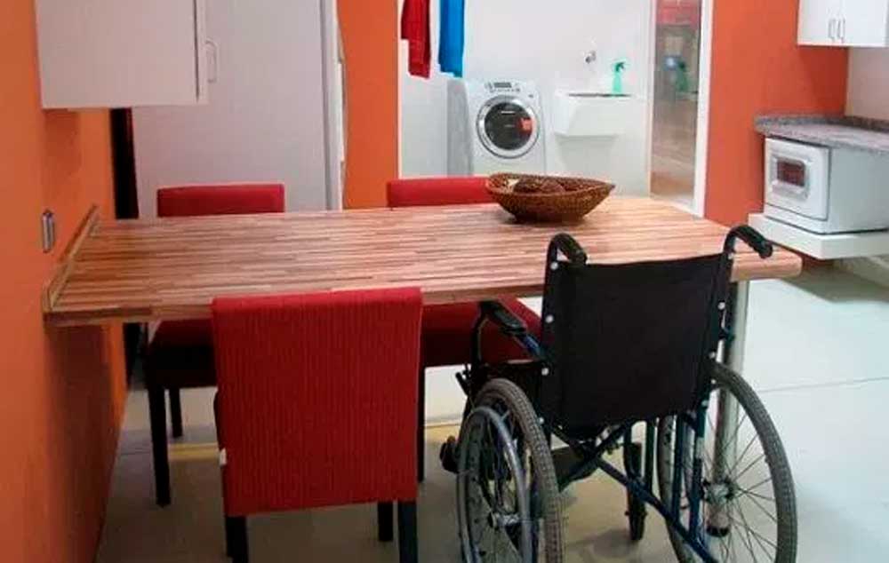 Casas acessíveis. Mais do que uma moradia, uma opção de hospedagem.