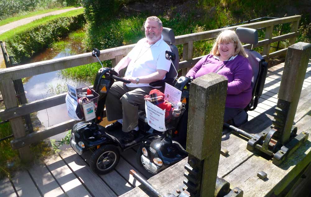 Scooters For Disabled Provided At Greenock Cut Centre