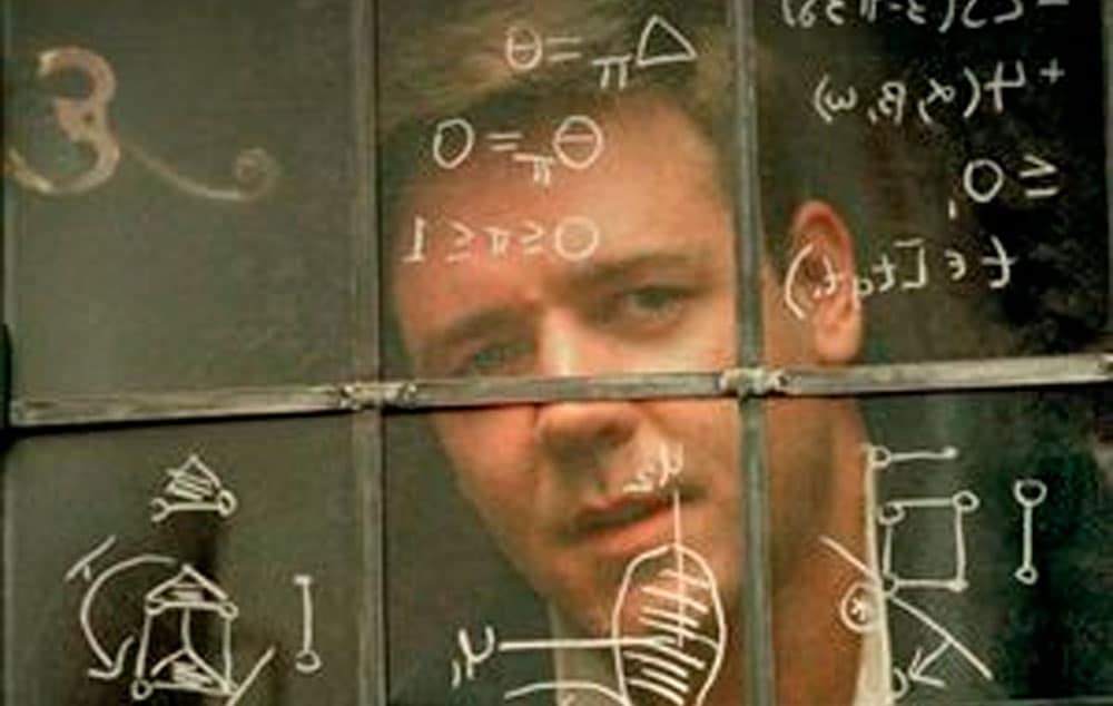 Uma Mente Brilhante (A Beautiful Mind). A esquizofrenia de um gênio.