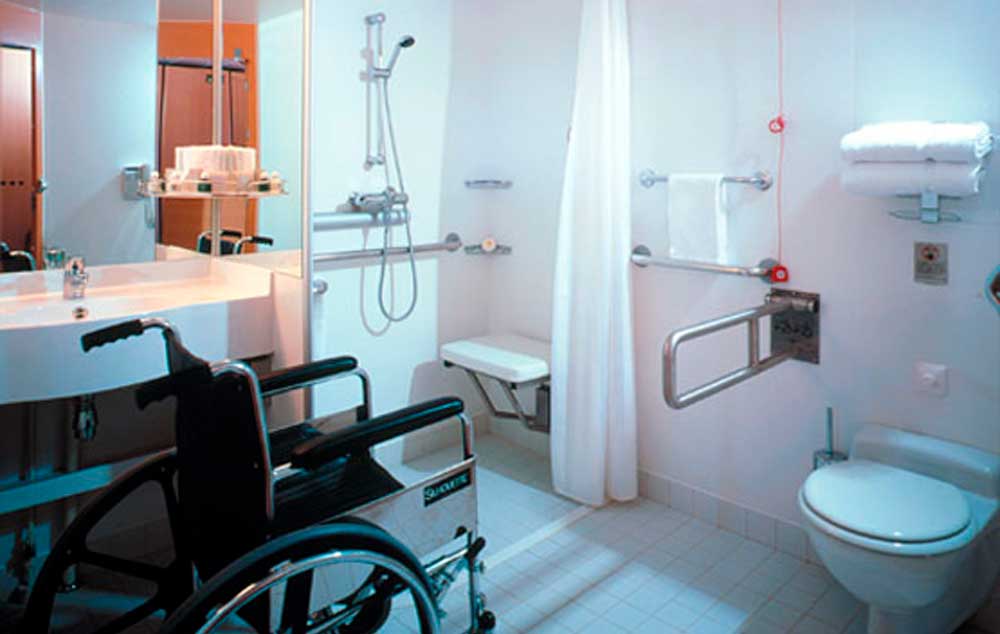 Hotel bathroom woe for Bill Quay wheelchair user