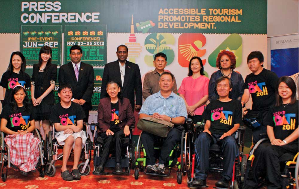 First SEA conference on accessible tourism. The disabled have a right to travel.