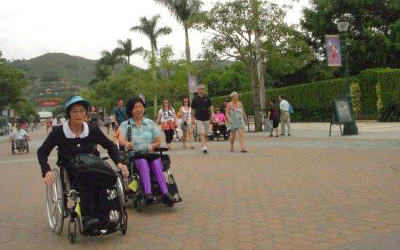 Hong Kong’s disabled-friendly infrastructure and facilities make it a popular holiday destination for the disabled. —Sia Siew Chin