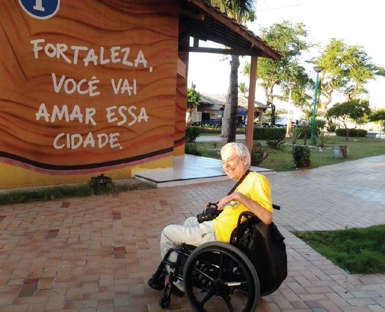 Scott Rains em visita a Fortaleza