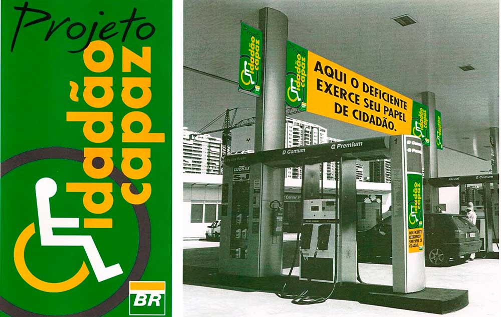 Posto cidadão. Projeto Cidadão Capaz da Petrobras