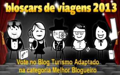 Vote no Blog Turismo Adaptado, na categoria de melhor Blogueiro e concorra a um Kindle Fire HD!