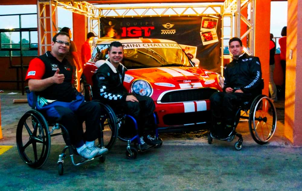 A Equipe IGT tem como proposta principal colocar em todos os esportes automotores, pessoas portadoras de deficiência, em competições.