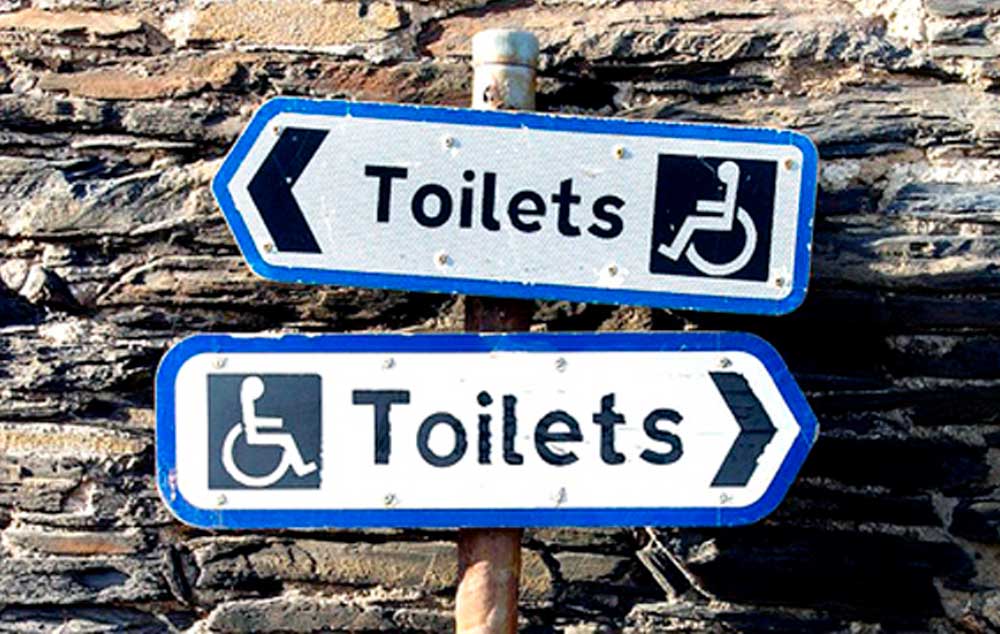 People who need to use a locked disabled loo can now 'go' in peace