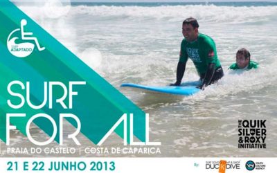 Surf for All 2013, o maior evento do mundo de surf adaptado a multi-deficiência