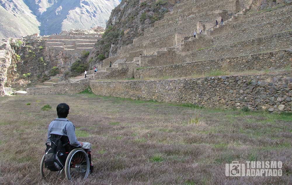 Ricardo Shimosakai visita as antigas cidades Incas no Peru. Condições de acesso através de serviços especializados em atender pessoas com deficiência.