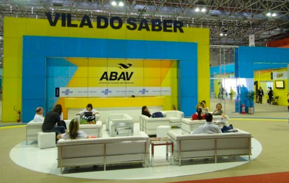 Espaço da Vila do Saber na ABAV, além das palestras sobre turismo acessível, irá apresentar diversos outros assuntos