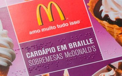 Bares, lanchonetes e restaurantes que não tiverem cardápio em braile poderá ser multado em R$ 100