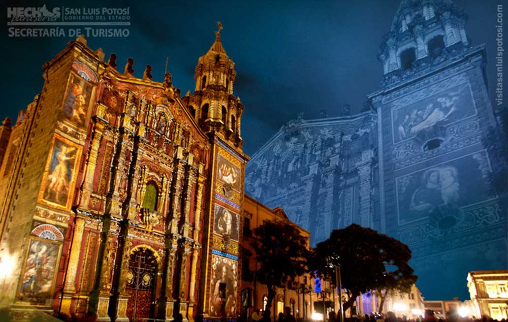 La fantástica fiesta de Luz de San Luis Potosí puede ser una atracción totalmente