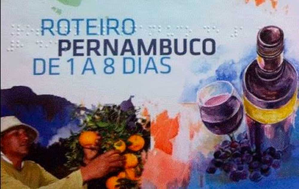 Pernambuco é o primeiro estado a produzir e distribuir gratuitamente um guia turístico em braile.