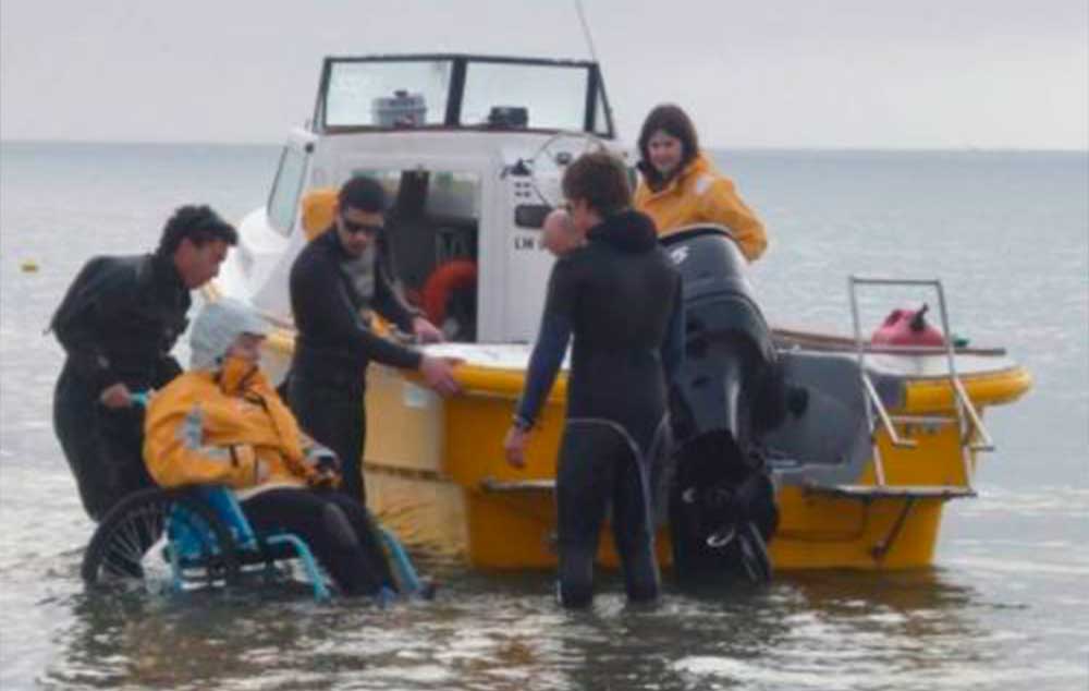 Buceo Accesible em Puerto Madryn