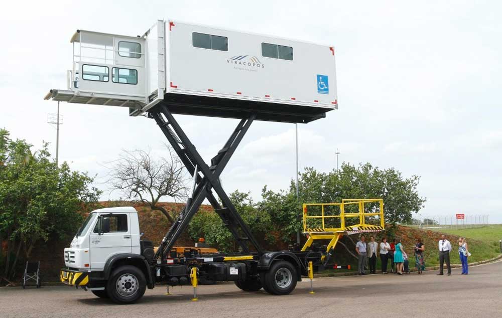 Ambulift foi comprado por R$ 500 mil e poderá ser utilizado por todas as companhias aéreas